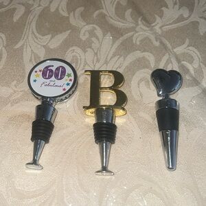 Reusable Wine Cork Bottle Wine Stopper Top Closer Seal will get all 3 of them